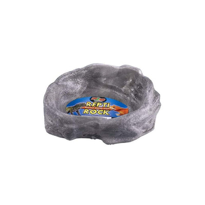 Rock de reptil Plato de agua [Set de 2] Tamaño: X-Large (6 