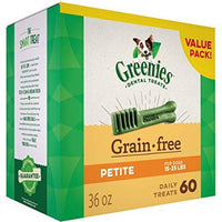 GREENIES Grain Free Dental Dog Treats - Petite (15-25lbs.) - BESTMASCOTA.COM