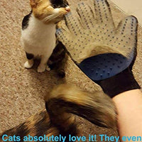 Pet Hair Remover Glove - Gentle Pet Grooming Glove Brush - Efficient Deshedding Glove - Massage Mitt with Enhanced Five Finger Design - Perfect for Dogs & Cats with Long & Short Fur - 1 Pack - BESTMASCOTA.COM