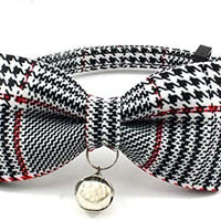 PetFavorites - Collar con pajarita para gato con campana - Accesorio para ropa de cachorro y gatito con flores, ajustable y hecho a mano. - BESTMASCOTA.COM