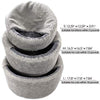 Winsterch - Cama para gatos, lavable, cálida, redonda, suave, sofá para mascotas, cama para gatos, camas para mascotas pequeñas - BESTMASCOTA.COM
