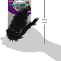Ética Shaggy hurón de peluche con sonajero y Catnip Cat Toy - BESTMASCOTA.COM