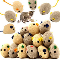 Youngever 20 piezas de juguetes para gatos, ratones, ratones, ratones, gatos, juguetes de gato, juego interactivo para gato, cachorro, gatito, gatito - BESTMASCOTA.COM