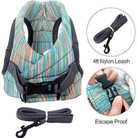 Yult Arnés y correa para gatos – Ultra ligera a prueba de escape, collar de gatito, chaqueta de senderismo con amortiguación para correr, suave y cómodo, adecuado para cachorros conejos - BESTMASCOTA.COM