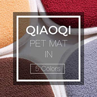 QIAOQI - Cama para perro, alfombrilla para perrera, cama ortopédica, lavable, antideslizante, con almohadilla de espuma viscoelástica densa - BESTMASCOTA.COM