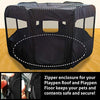 ToysOpoly, jaula de 45 pulgadas interior/exterior, corralito para animal doméstico La mejor perrera de ejercicio para tu perro, gato, conejo, perrito, hámster o conejillo de Indias Pluma portable para un fácil trazado - BESTMASCOTA.COM