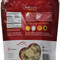 Fruitables Greek Strawberry Yogurt Crunchy Dog Treats - BESTMASCOTA.COM