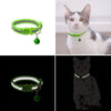 SCIROKKO - 6 collares reflectantes para gato con campana – diseño de hebilla de pescado ajustable y collar para gatito y cachorro - BESTMASCOTA.COM