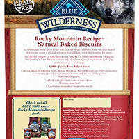 Blue Buffalo Wilderness Trail Treats galletas sin granos de proteína alta para perros crujientes - BESTMASCOTA.COM