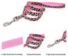 PAWZ Road Leopard Pet Leash Collar Arnés Set - BESTMASCOTA.COM