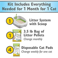 Purina Tidy Cats Litter Box System, Breeze System Starter Kit Litter Box, Litter Pellets & Pads - BESTMASCOTA.COM