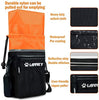 Bolsa de entrenamiento para perros pequeños a grandes, bolsa de entrenamiento para perros pequeños y grandes, bolsa de regalo para bocadillos para entrenamiento de recompensa, caminar, clip de metal, cinturón de cintura, correa de hombro, dispensador de b - BESTMASCOTA.COM