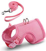 The Creativehome Arnés para cachorro de gato con correa, a prueba de escape, ajustable, transpirable, suave malla de aire, arnés para caminar al aire libre - BESTMASCOTA.COM