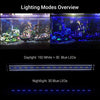 NICREW ClassicLED Aquarium Light, Fish Tank Light with Extendable Brackets, White and Blue LEDs - BESTMASCOTA.COM