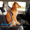 URPOWER Cinturón de seguridad para perro, 2 unidades, cinturón de seguridad ajustable para mascotas, cinturón de seguridad para vehículos, nailon, resistente, elástico y duradero, cinturón de asiento de coche para perros, gatos y mascotas - BESTMASCOTA.COM