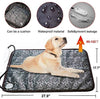 RIOGOO Pet Heating Pad Large, Dog Cat Electric Heating Pad Indoor Waterproof Adjustable Warming Mat with Chew Resistant Steel Cord - BESTMASCOTA.COM