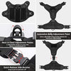Rabbitgoo Tactical Dog Harness Vest Large with Handle, Military Working Dog Molle Vest with Metal Buckles & Loop Panels, No-Pull Adjustable Training Harness with Leash Clips for Walking Hiking Hunting - BESTMASCOTA.COM