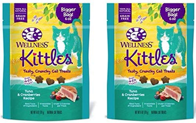 Wellness KITTLES gato tratar Value Pack – Atún y arándanos sabor – 6 oz cada uno (2 unidades) - BESTMASCOTA.COM