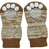 PUPTECK Anti-Slip Dog Socks Pet Paw Protection for Indoor Wear - BESTMASCOTA.COM