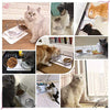 Cuenco elevado para gatos y perros pequeños, cuenco doble con cara de gato - BESTMASCOTA.COM