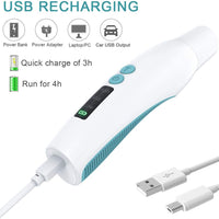 Dog Nail Grinder Electric Pet Nail Trimmer Clippers for Small Medium Large Breed Dog&Cat -Upgraded Professional 3-Speed Electric Recharging Animals Nail Grinder Gentle Painless Paws Grooming Smoothing - BESTMASCOTA.COM
