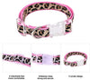 PAWZ Road Leopard Pet Leash Collar Arnés Set - BESTMASCOTA.COM