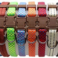 YOY 12 unidades / juego de collares de identificación de cachorros de nailon suave – ajustables reutilizables y lavables, identificación de mascotas para criadores, cuello de 8 a 13 pulgadas - BESTMASCOTA.COM