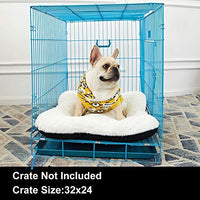 ANWA Dog Bed Pet Cushion Crate Mat Soft Pad Washable and Cozy for Medium Large Dog - BESTMASCOTA.COM