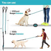 SparklyPets Heavy Duty Rope Bungee Leash for Large and Medium Dogs with Anti-Pull for Shock Absorption - No Slip Reflective Leash for Outside - BESTMASCOTA.COM