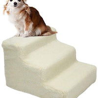 YOFIT Doggy Steps - Non-Slip 3 Steps Pet Stairs,Holds Up to 70 lbs - BESTMASCOTA.COM