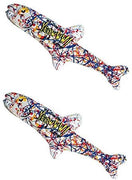 yeowww Pollock peces Catnip Juguete, 2 unidades - BESTMASCOTA.COM