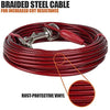 BV cable duro extra largo para atar perros de hasta 125 libras, 30 pies - BESTMASCOTA.COM