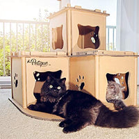 PETIQUE Feline Penthouse Casa para gatos - BESTMASCOTA.COM