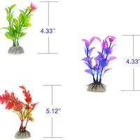 Juego de 12 decoraciones para acuario de GreenJoy con cueva de madera, tronco de árbol, escondites de barril, plantas de plástico artificial y estrella de mar, decoración de resina, accesorios para acuario - BESTMASCOTA.COM