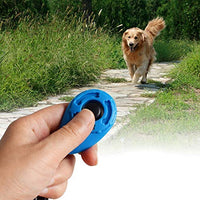 Ruconla- Juego de 4 clickers para entrenamiento de perros con correa de muñeca, juego de clicker para entrenamiento de mascotas - BESTMASCOTA.COM