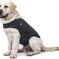 X@HE - Chaleco de alivio de ansiedad para perro, chaleco para mantener la comodidad, chaleco para perros de talla XS, M, L, XL, azul marino, gris, rosa, rojo y camuflaje - BESTMASCOTA.COM