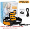 WWVVPET Collar de entrenamiento para perros, 2 modos, collar de corteza para perro (no incluye rociador de citronela), recargable de 500 pies, sin choque eléctrico inofensivo - BESTMASCOTA.COM