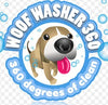 Woof Washer 360 herramienta de aseo para perros con forma de aro, Azul - BESTMASCOTA.COM