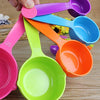 RYPET Pet Food Scoop - Measuring Cups Spoons Set Plastic Dog, Cat Bird Food (Random Color) - BESTMASCOTA.COM