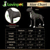 LovinPet Big Dog Jacket/Cold Weather Jacket for Big Dogs/Windproof & Waterproof & Lightweight Large Dogs Winter Jacket -Classic Soft & Warm Large Chest Dog Winter Coat Designed with Pocket - BESTMASCOTA.COM