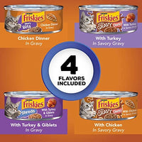 Purina Friskies – Alimento húmedo en conserva para gatos, 40 unidades Paquetes variados. - BESTMASCOTA.COM