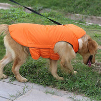 PETCEE - Chaqueta impermeable para perro, forro polar suave para invierno, deportes al aire libre, chaleco para mascotas, traje de nieve, ropa de doble superficie - BESTMASCOTA.COM