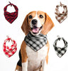 TRAVEL BUS Dog Bandana- 5pcs Washable Dog Bandanas Square Plaid Printing Dog Kerchief Set Scarf Accessories for Small to Large Dogs Cats Pets Reversible - BESTMASCOTA.COM