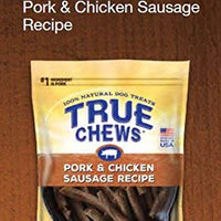 True Chews - Receta de salchichas de cerdo y pollo para perros - BESTMASCOTA.COM