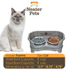 Neater Feeder Express - Cuencos elevados para perros y gatos, plato elevado para mascotas – cuencos de acero inoxidable para alimentos y agua para perros y gatos pequeños a grandes - BESTMASCOTA.COM