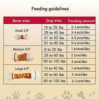 Pet Cuisine, golosinas para cachorros, snack para entrenar y que mastiquen, Huesos cubiertos de pollo - BESTMASCOTA.COM