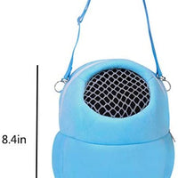 Tfwadmx - Bolsa transportadora portátil para hámsteres, mochila de viaje, transpirable, bolsa de unión para mascotas pequeñas, erizo, hámsteres, deslizador de azúcar, chinchilla, cobayas y ardilla - BESTMASCOTA.COM