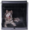 Petsfit Durable Double Door Polyester Dog Crate Cover with Mesh Window - BESTMASCOTA.COM