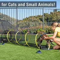 Outback Jack Outdoor Cat Enclosures For Indoor Cats [Portable Cat Tent, Cat Tunnel, and Playhouse] (Play Tents for Cats and Small Animals) - BESTMASCOTA.COM