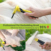 MIU COLOR Pet Deshedding Brush, Professional Grooming Tool, Effectively Reduces Shedding by Up to 95% for Short Hair and Long Hair Cats(4-inch Length Comb) - BESTMASCOTA.COM